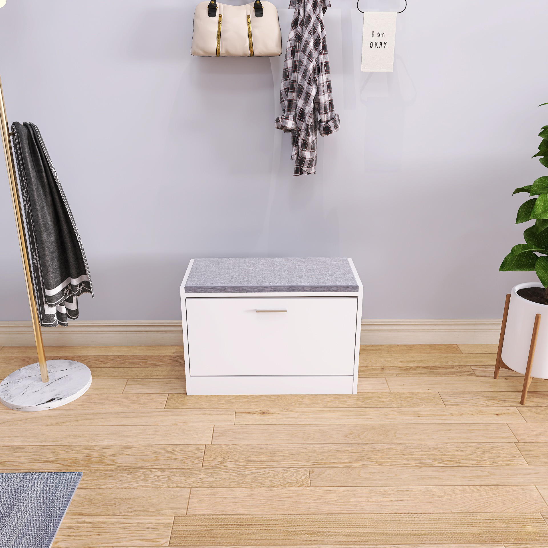 Upholstered Storage Bench