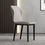 Thumbnail: Scandinavian Home Side Chair Wingback Matte Finish Dining Chair