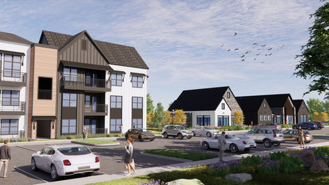 Silver Creek, 316 Multi-family units, 3 and 4 story buildings, Knoxville, TN