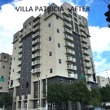 Villa Patricia Apartments After Repainting Stucco Repair