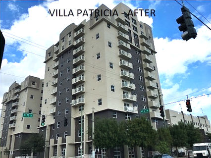 Villa Patricia Apartments After Repainting Stucco Repair