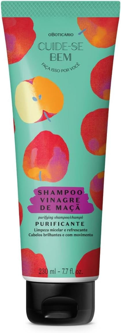 Shampoo Cuide-se Bem Feira Vinagre de Maçã - Eudora - 230ml