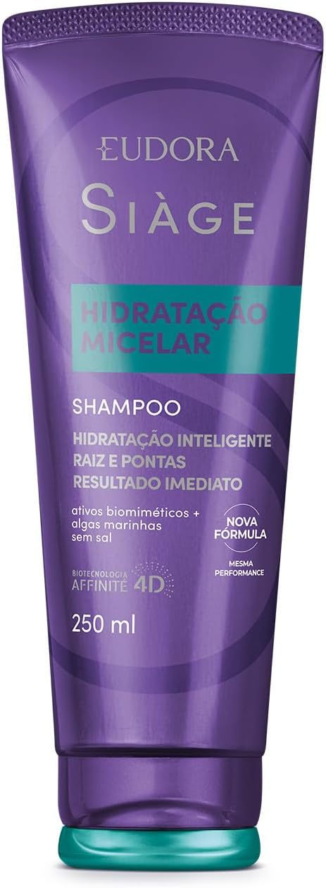 Shampoo Siàge Hidratação Micelar - Eudora - 250ml