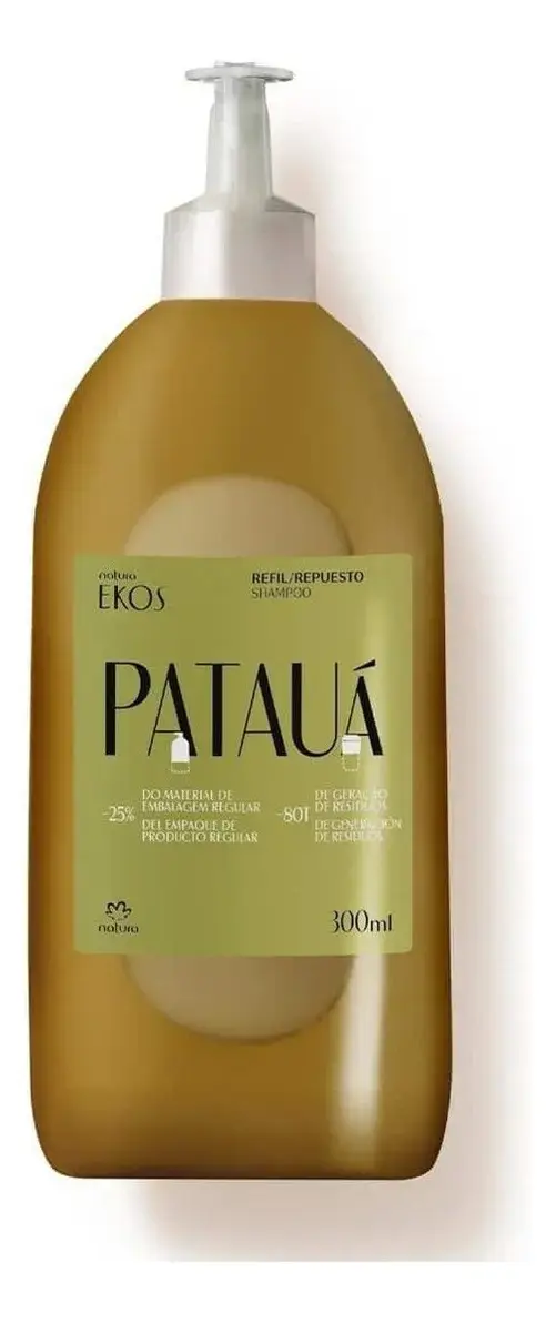 Refil Shampoo Natura Ekos Patauá Fortificante - Natura - 300ml
