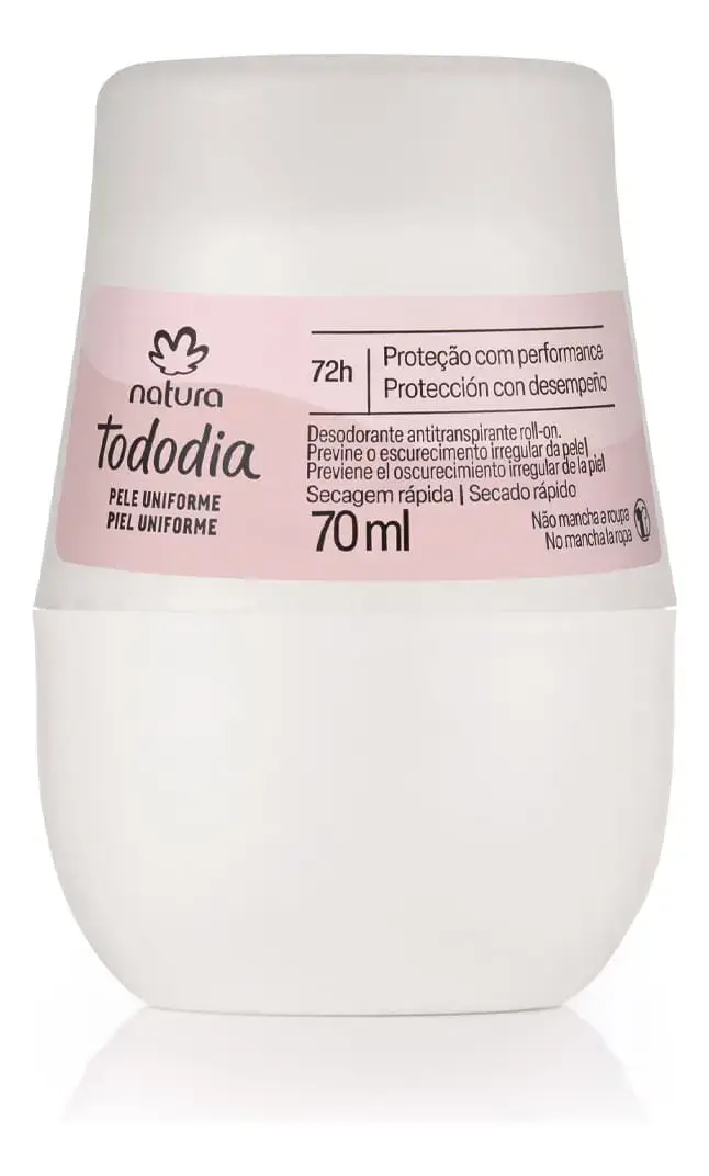 Desodorante Antitranspirante Roll-on Tododia Aclarar - Natura - 700ml