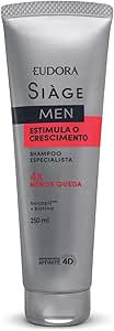 Shampoo Siàge Men Estimula o Crescimento - Eudora - 250ml