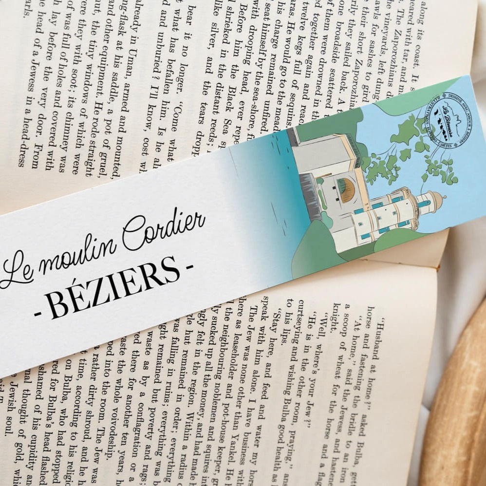 Marque-page BÉZIERS "le Moulin Cordier"