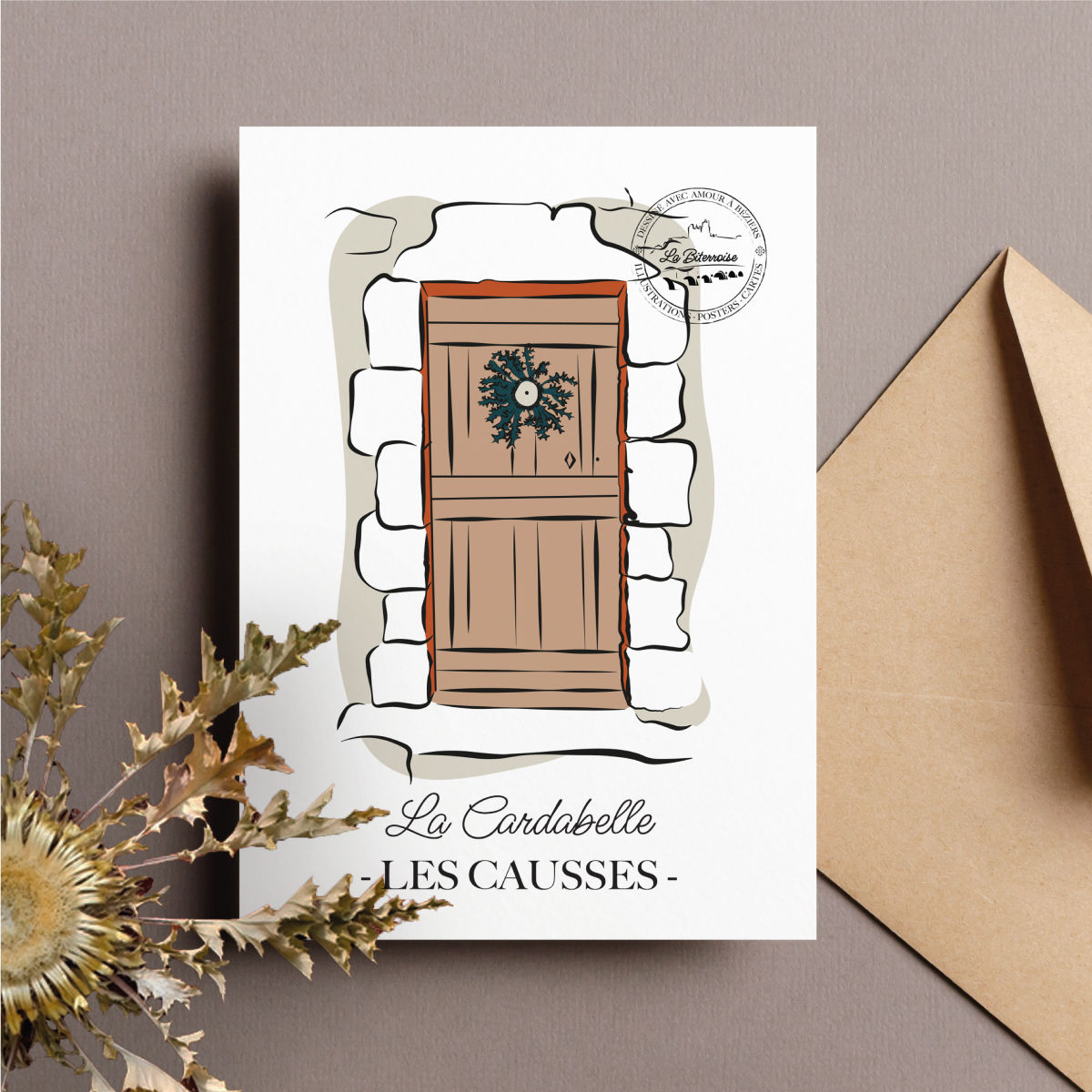 Carte LES CAUSSES "La Cardabelle"