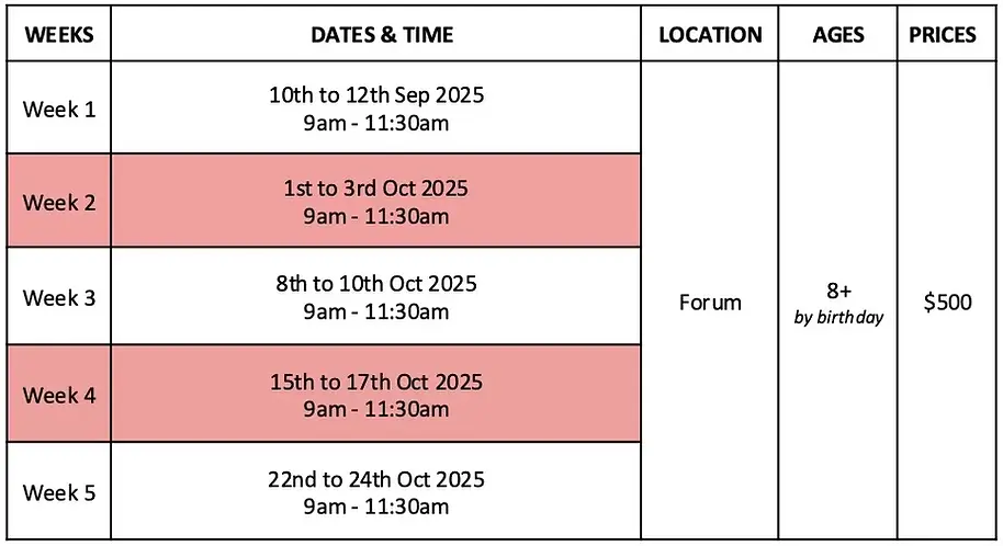 Childrens Worklab Sep Oct Holiday Camps 2025 3D JEDI Camp