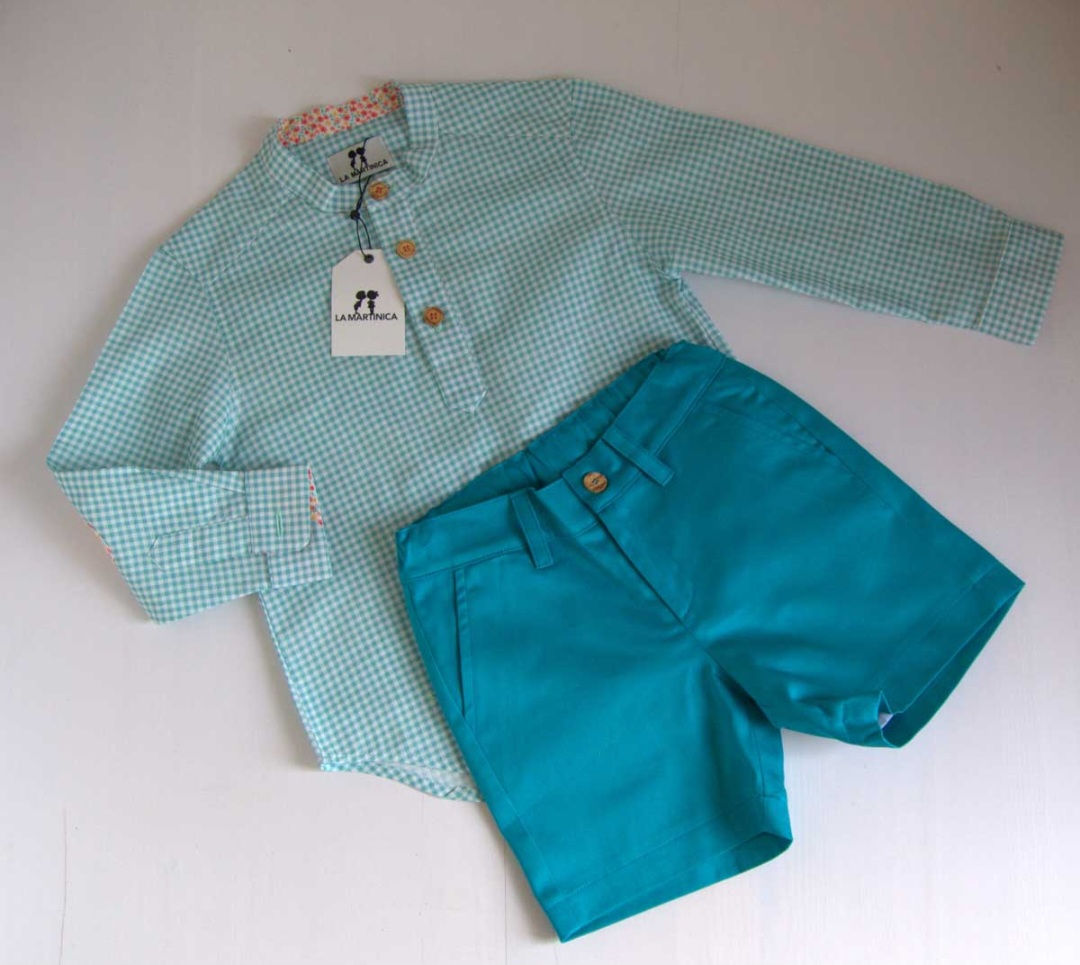 CONJUNTO PANTALON Y CAMISA MOULIN ROUGE DE LA MARTINICA