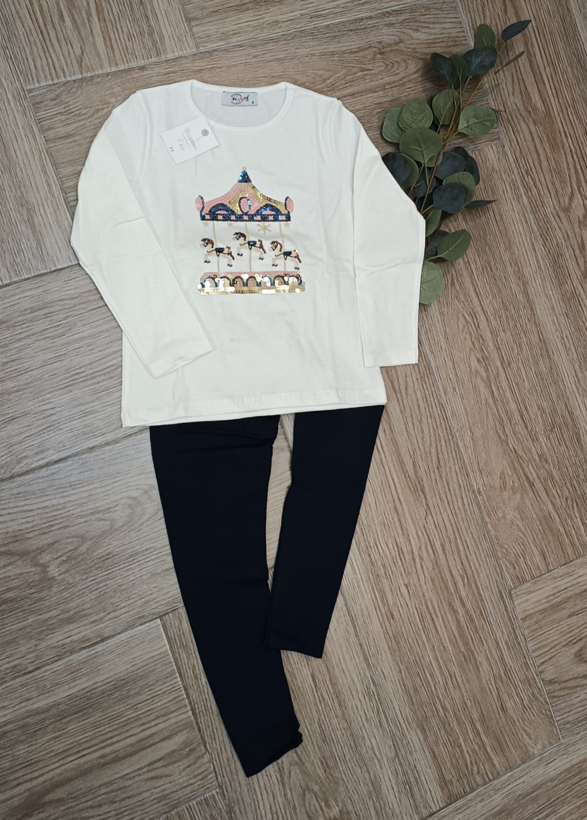 CONJUNTO LEGGINS TIOVIVO AZUL MARINO