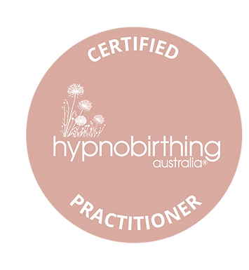 Hypnobirthing Australia™ Certified Practitioner (Certification Badge)(Transparent Backgrou