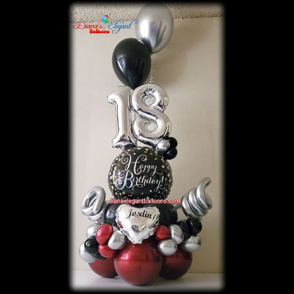 Thumbnail: Happy Birthday Balloon Bouquets