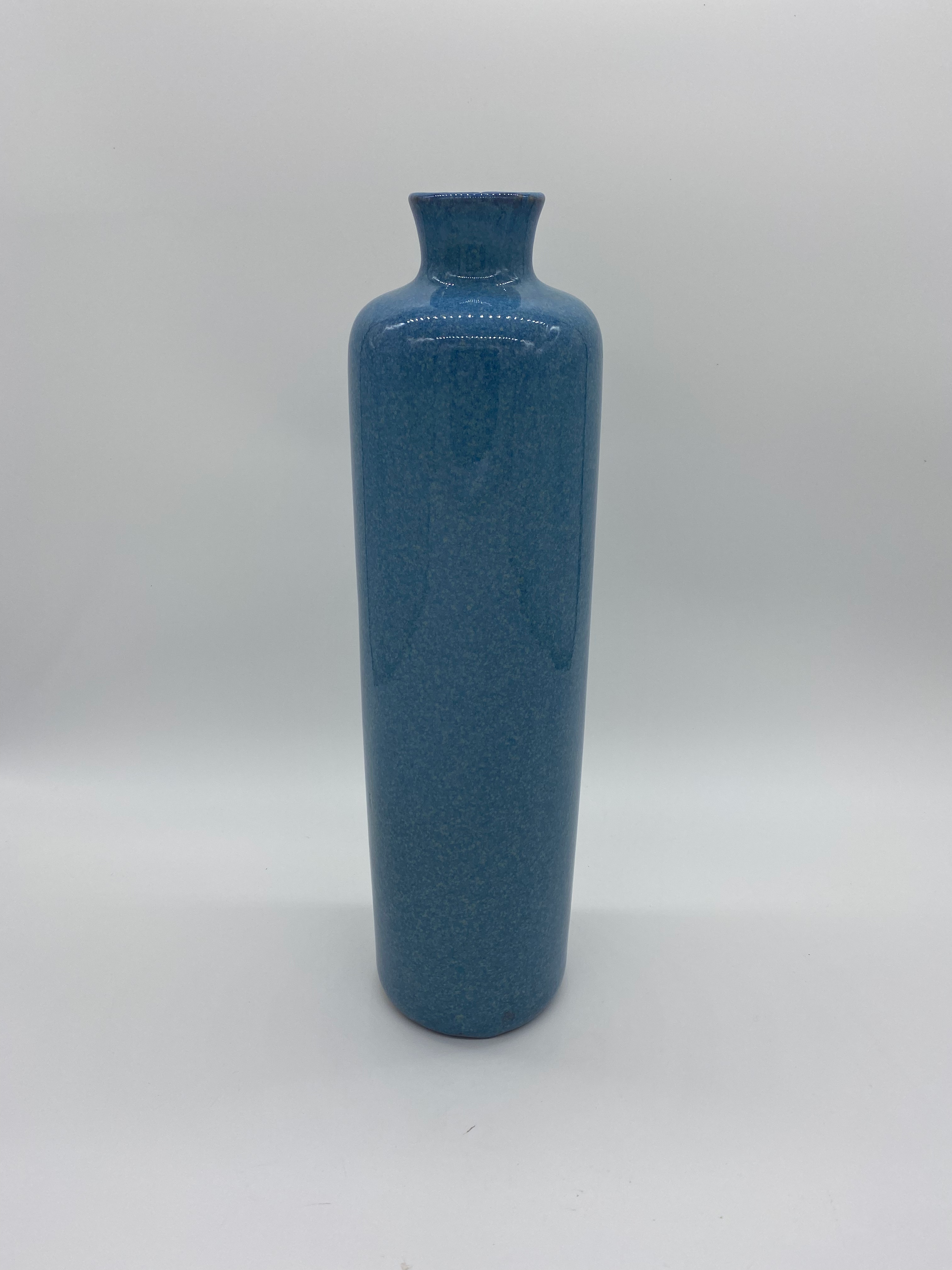 Tall Blue Vase