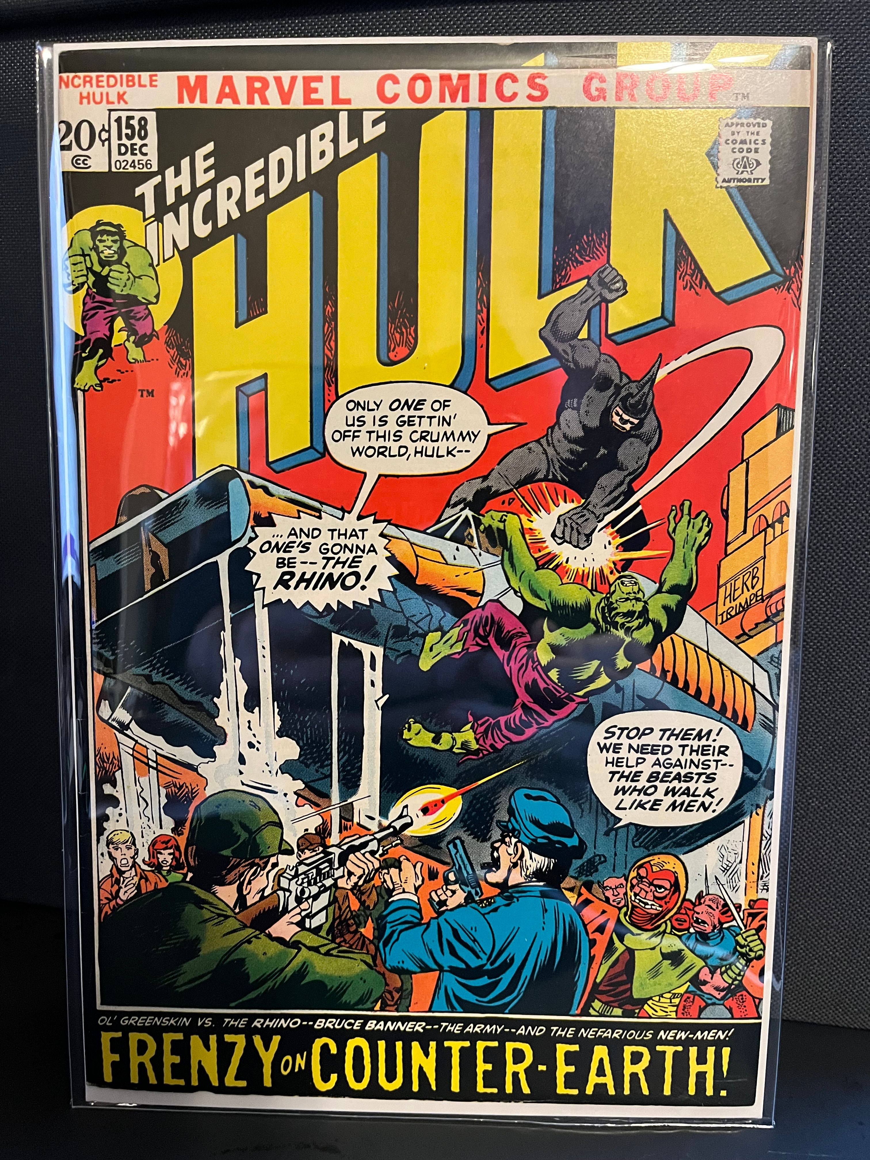 The Incredible Hulk, Issue #158