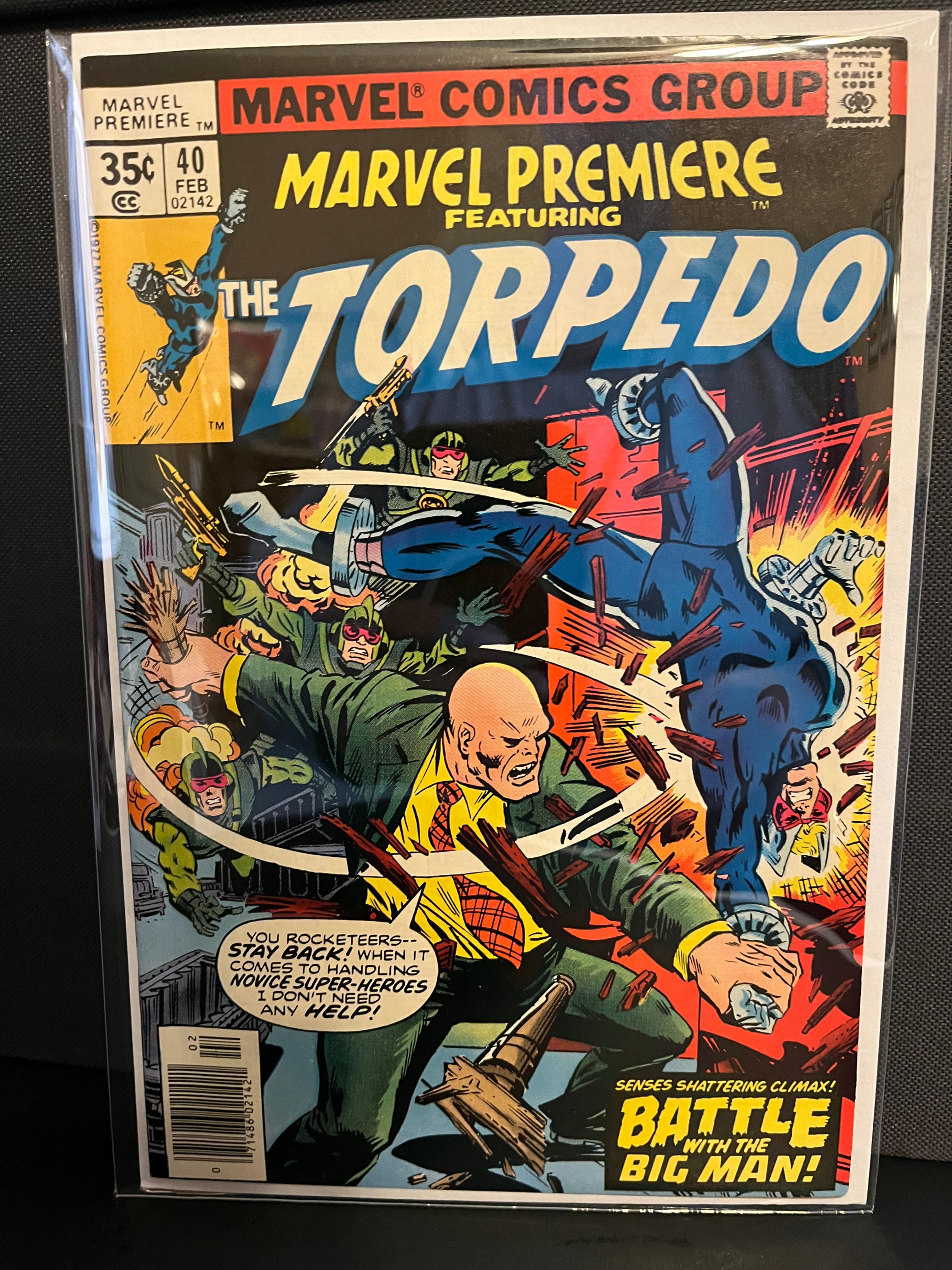 Marvel Premiere, Issue #40, Featuring the Torpedo