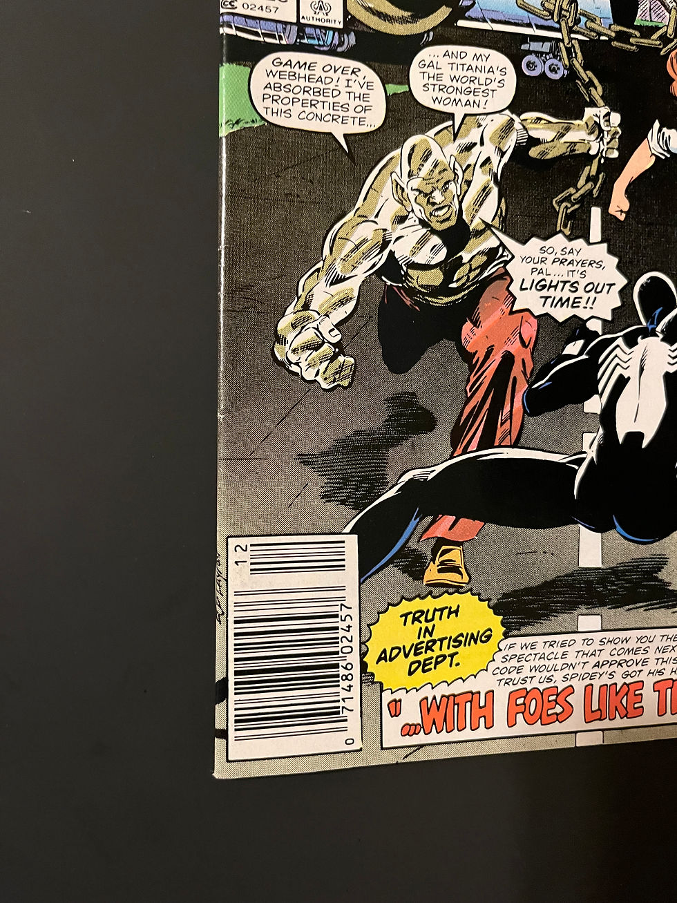 Thumbnail: Amazing Spider-Man, Marvel, vol. 1, 1963-98, issue  283, VF/NM