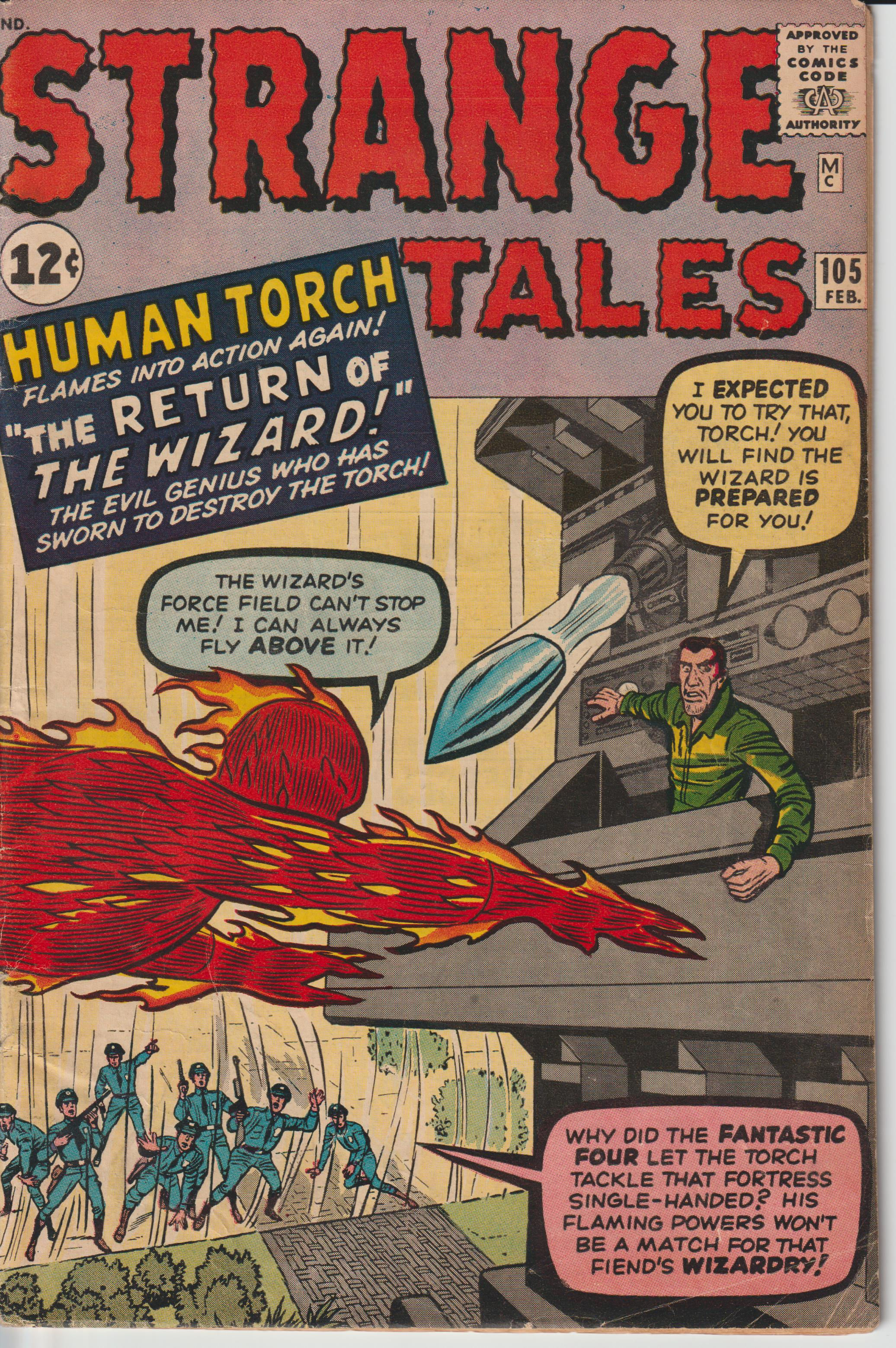 Strange Tales, vol. 1, issue 105, February 1963