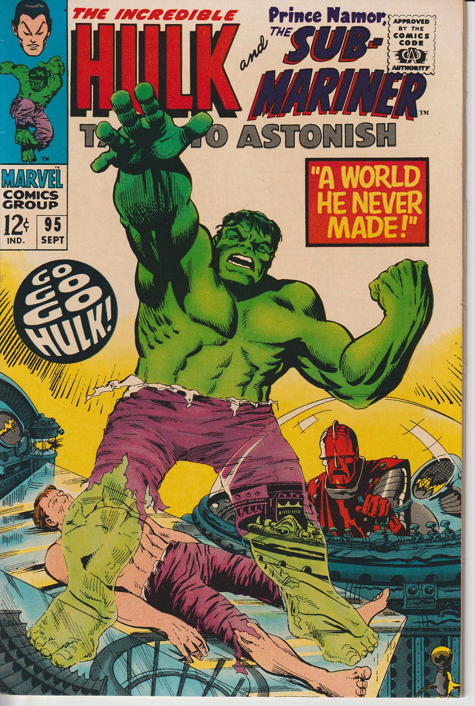 Tales to Astonish #95, September 1967