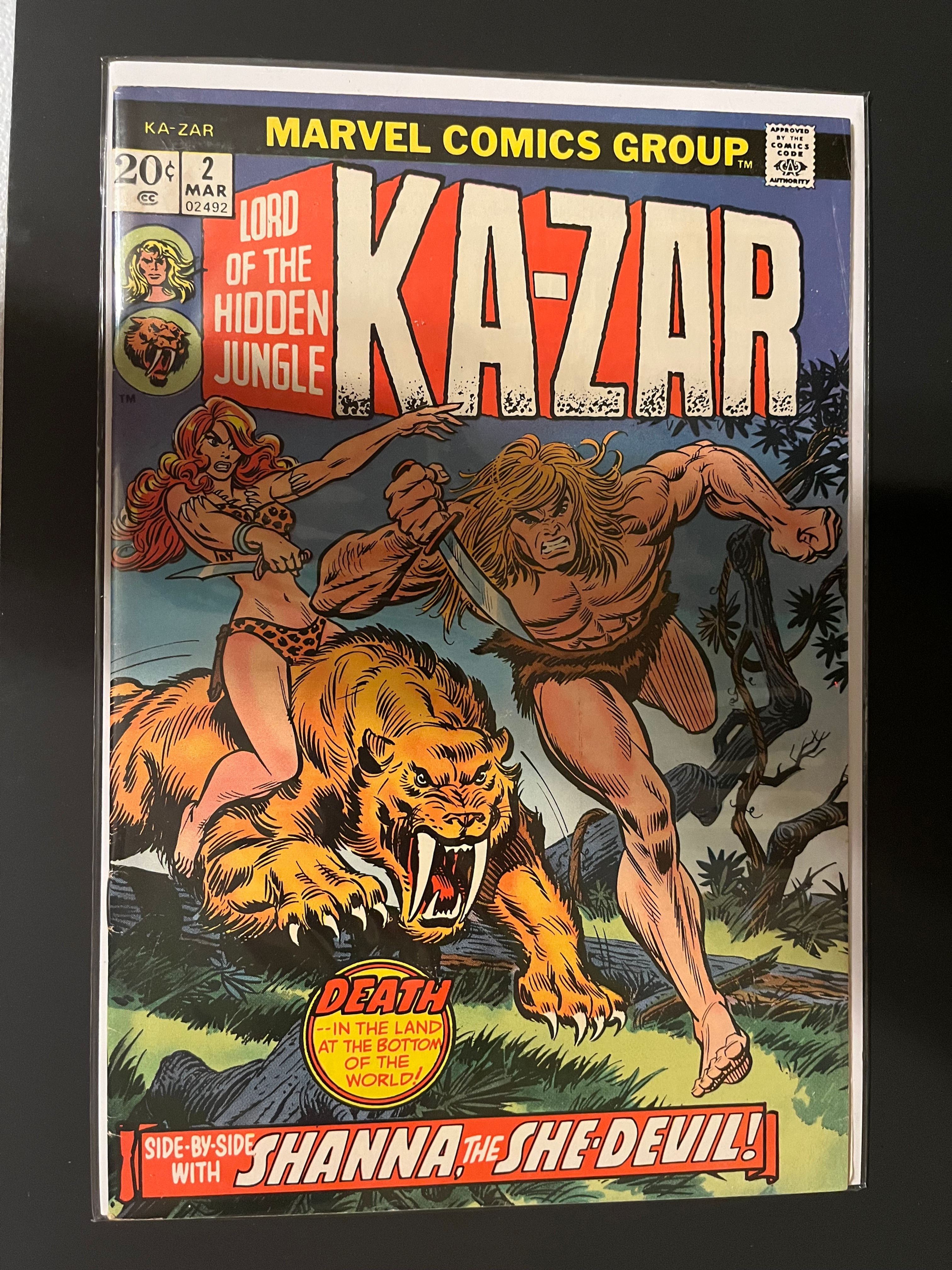 Ka-Zar, vol. 2, Marvel, 1974-77, Issue 2