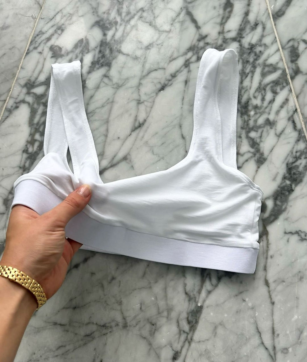WHITE CROP TOP ALEXANDER CLEMENTINE