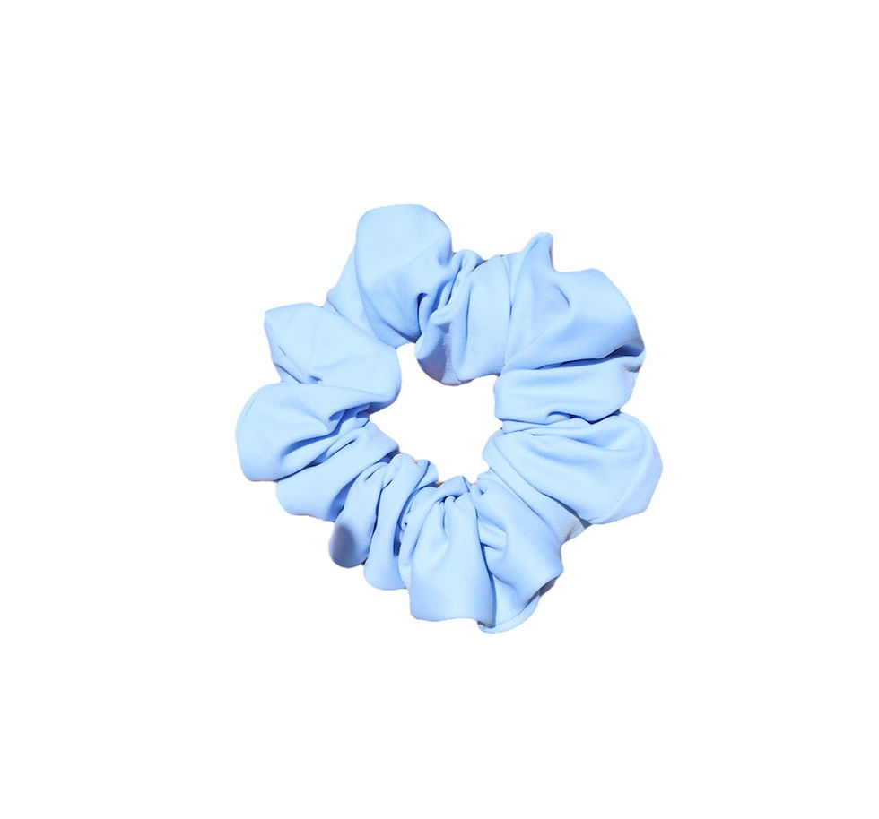 Thumbnail: Ama Thea The Label Chunky Swim Scrunchie made with ECONYL® nylon