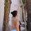 Thumbnail: Ama Thea The Label Cetus Adjustable Triangle Bikini Top made with ECONYL® nylon