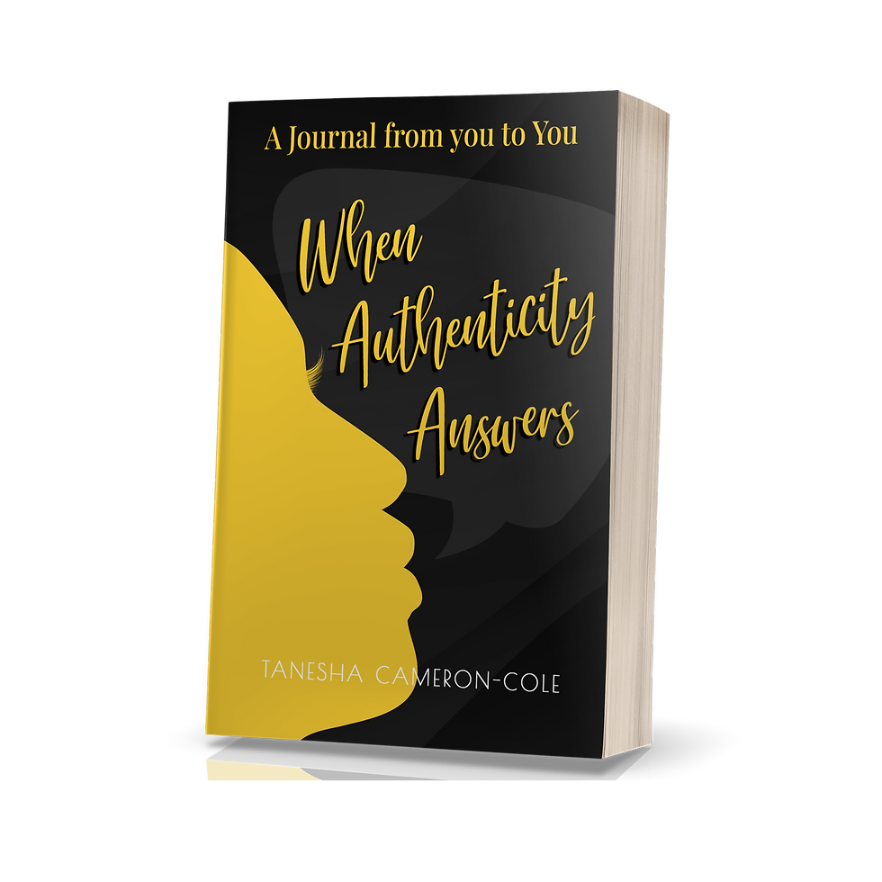 Thumbnail: Book + Journal Bundle: When Authenticity Answers by Tanesha Cameron-Cole