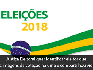 Justiça Eleitoral de Concórdia quer identificar eleitor que fez imagens da votação na urna e compart