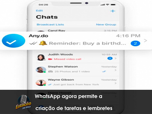 WhatsApp agora permite a criação de tarefas e lembretes