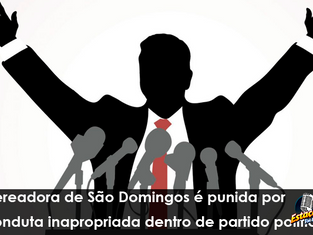 Vereadora de São Domingos é punida por conduta inapropriada dentro de partido político