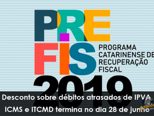 Desconto sobre débitos atrasados de IPVA, ICMS e ITCMD termina no dia 28 de junho