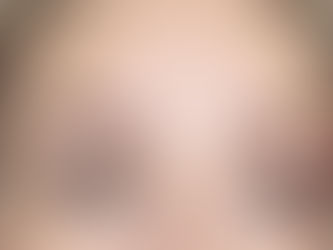 Healed ombre powder eyebrows showing soft gradient and natural finish.