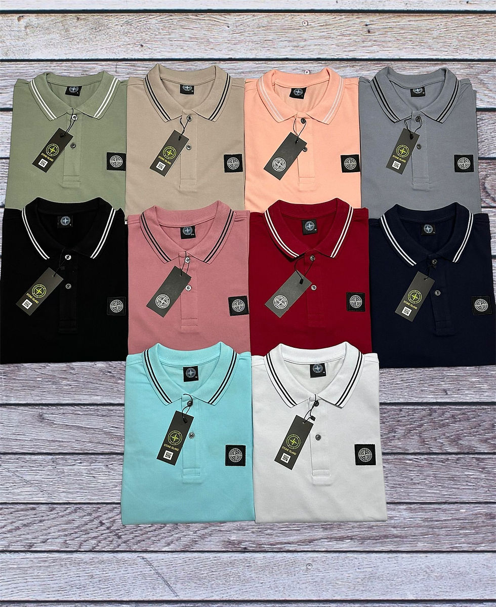Thumbnail: AVERAGE  QUALITY  DIFFERENT  BRANDS POLOSHIRTS