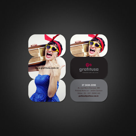 Cartão de visita grafica Grafitusa.