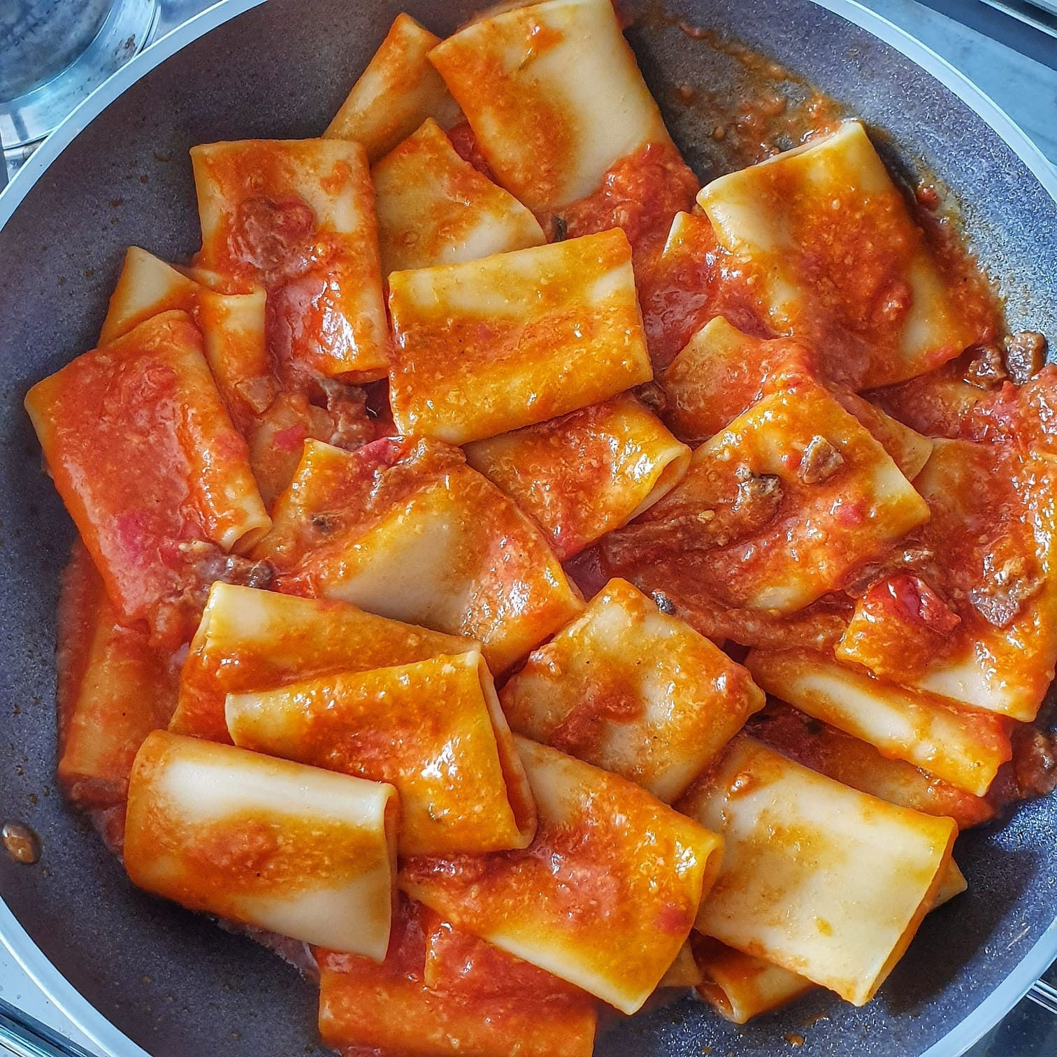 Calamarata all'Amatriciana