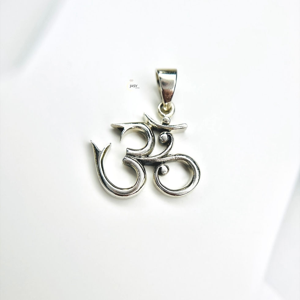 Dije diseño símbolo om