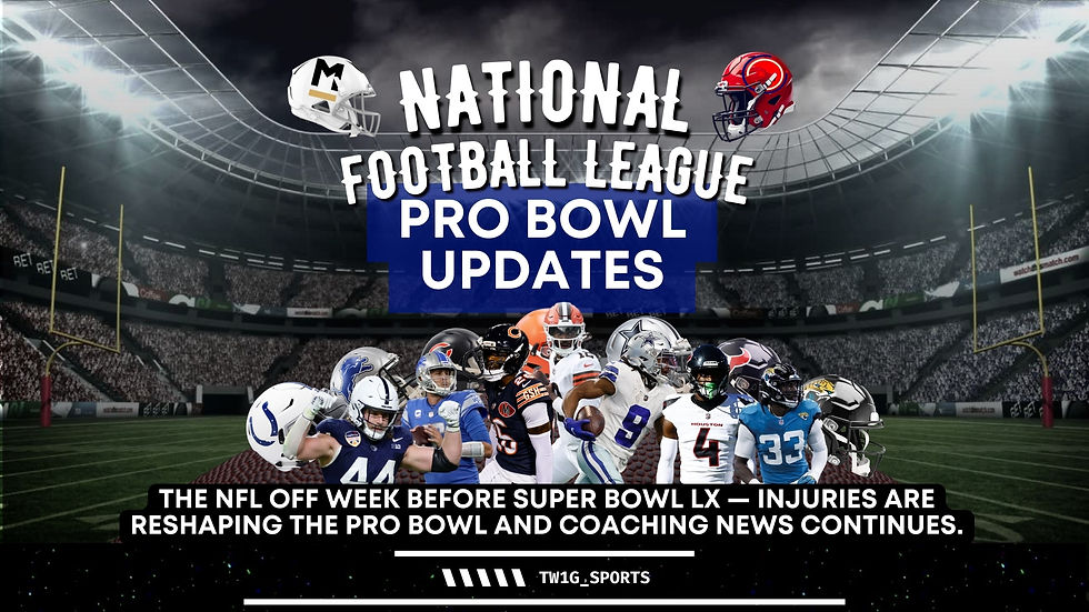 Pro Bowl and Coaching Updates 2026