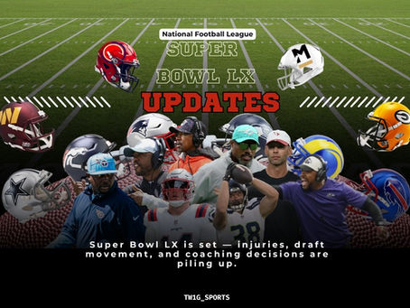 SUPER BOWL LX UPDATE