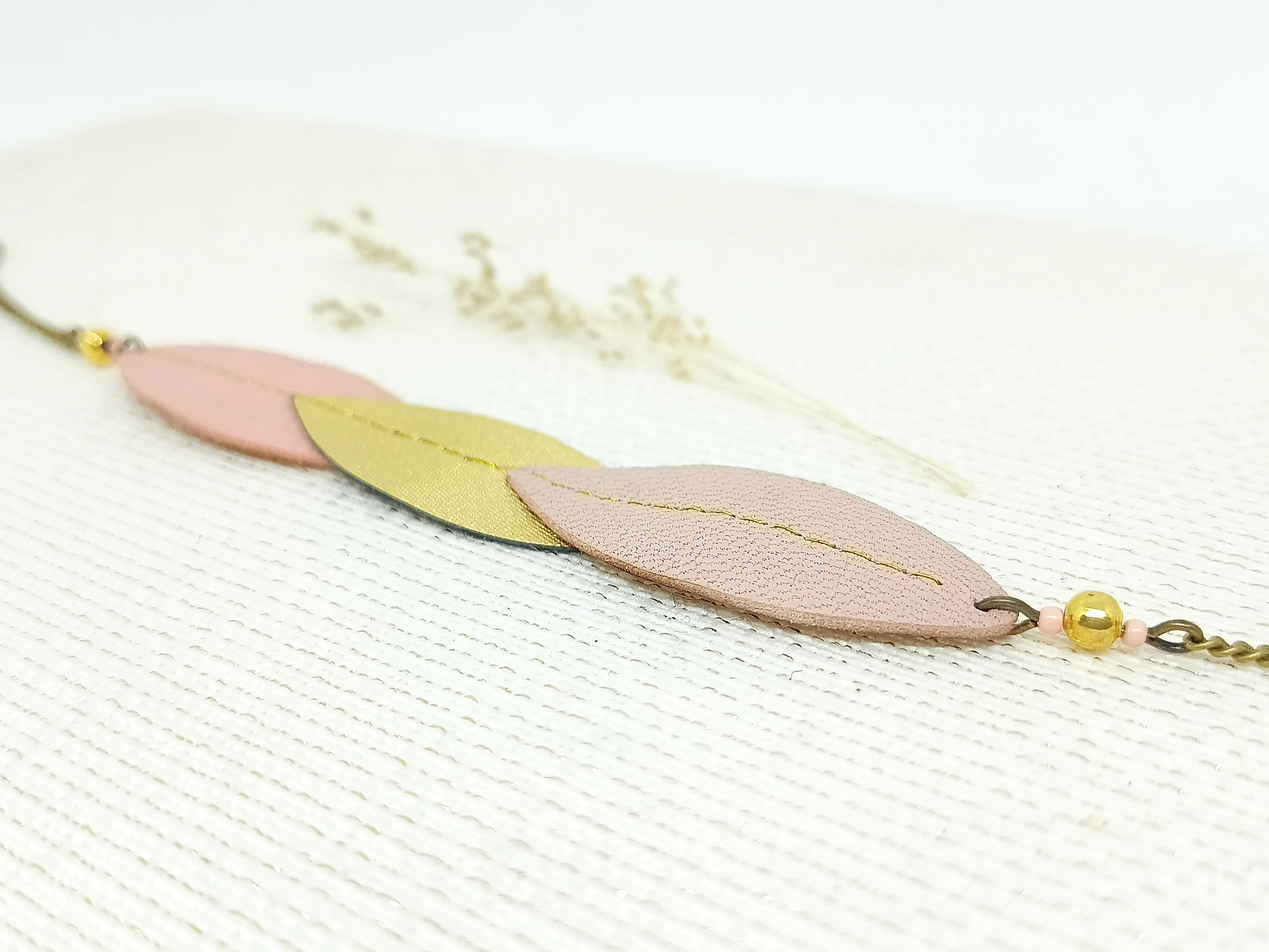 Bijou de tête 3 feuilles