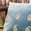 Thumbnail: Boteh airy blue cushion