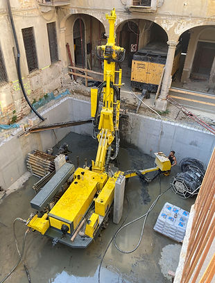 Trivellazioni per sonde geotermico