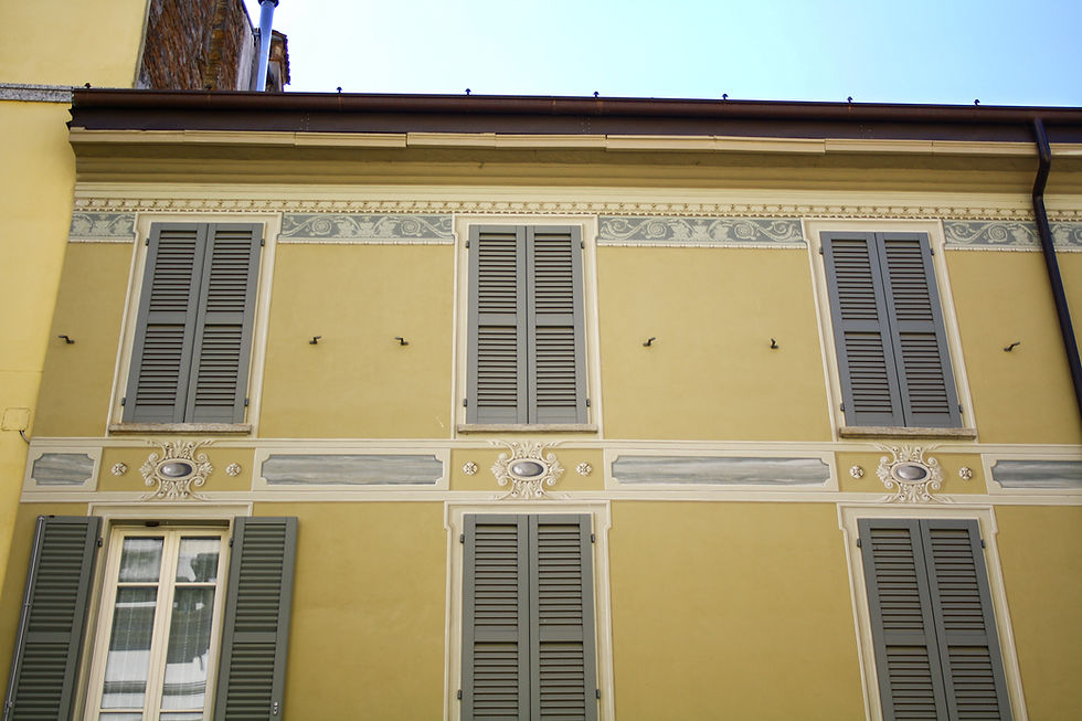 tinteggiatura e decorazione facciata