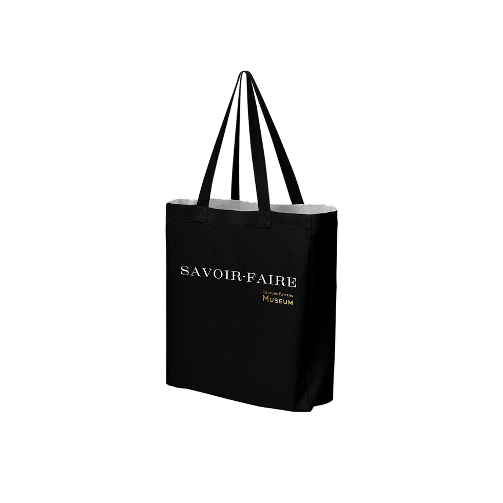 Thumbnail: Savoir-Faire: The Couture Pattern Museum Tote Bag