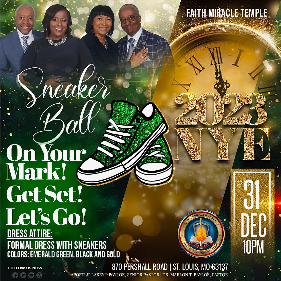 New Year's Eve Service: Sneaker Ball