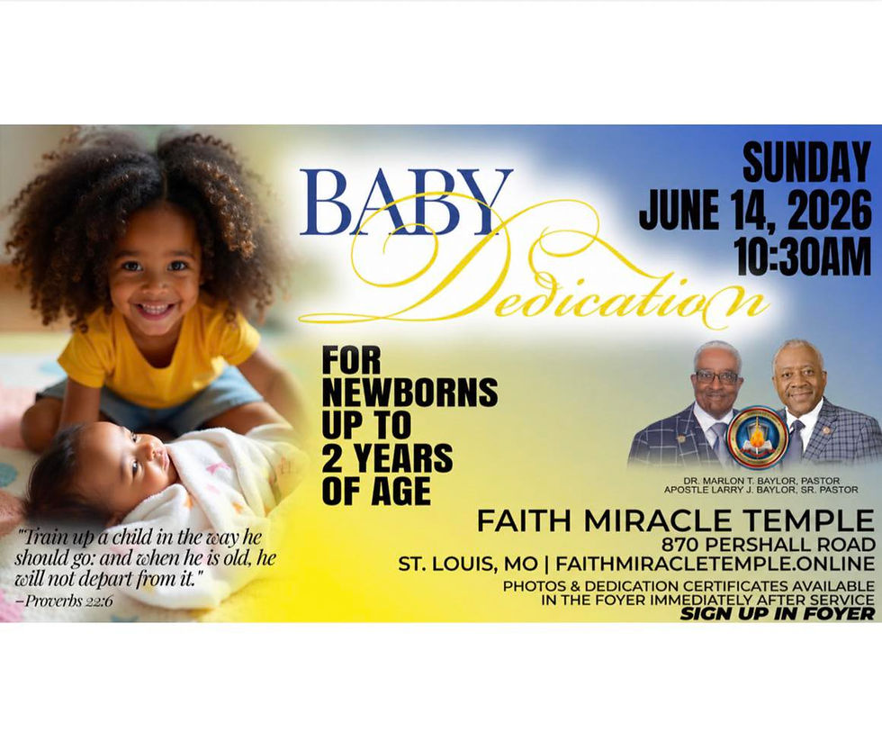Baby Dedication