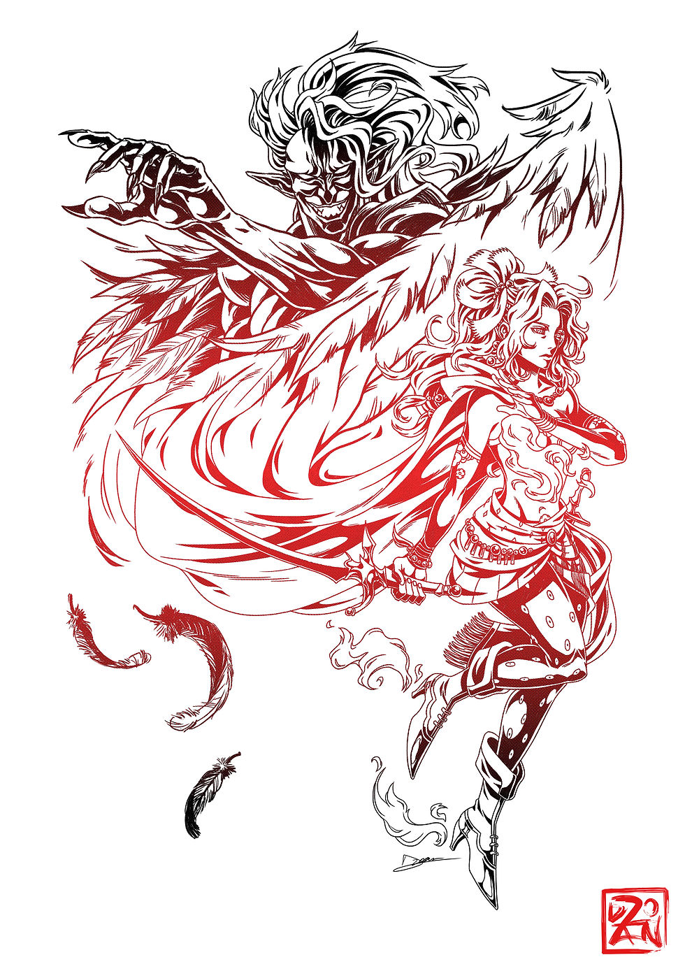 The Girl and the Mad God