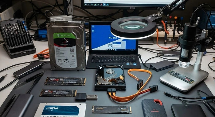 modern storage drives, SSD's for data recovery in Brentwood