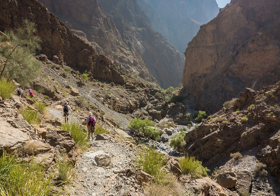 Hiking Jabal Akhdar 01