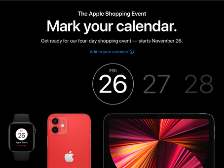Apple's offering up to a $200 Gift card on select purchases.